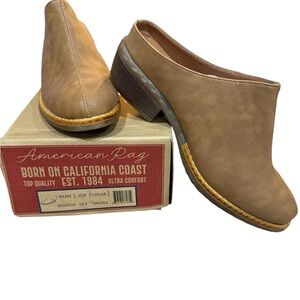 NIB - American Rag - Segovia Mule- Saddle- Size 9